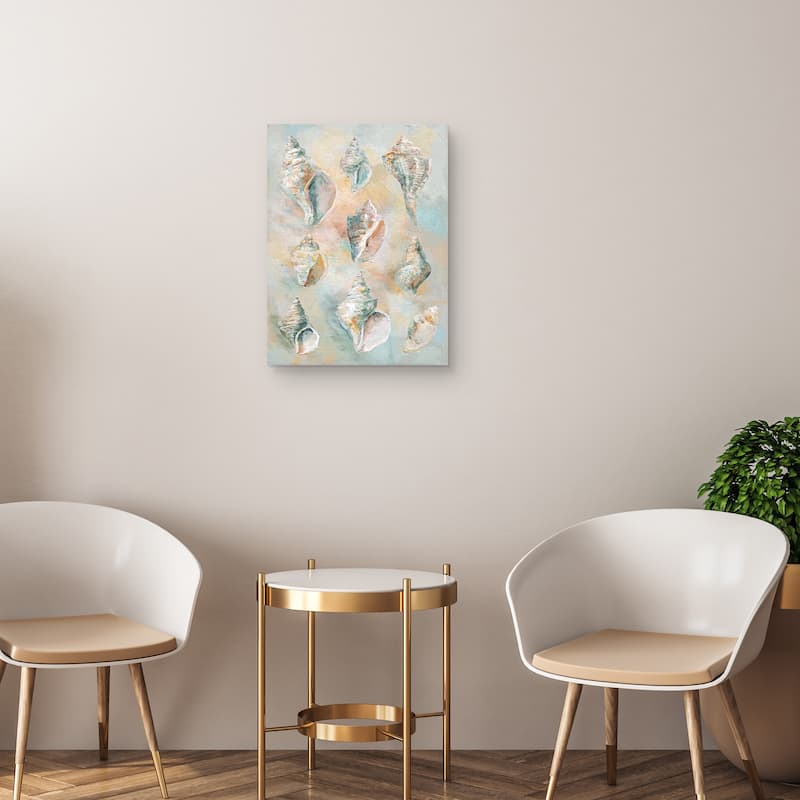 Tulip Shells by Studio Arts Canvas Art Print