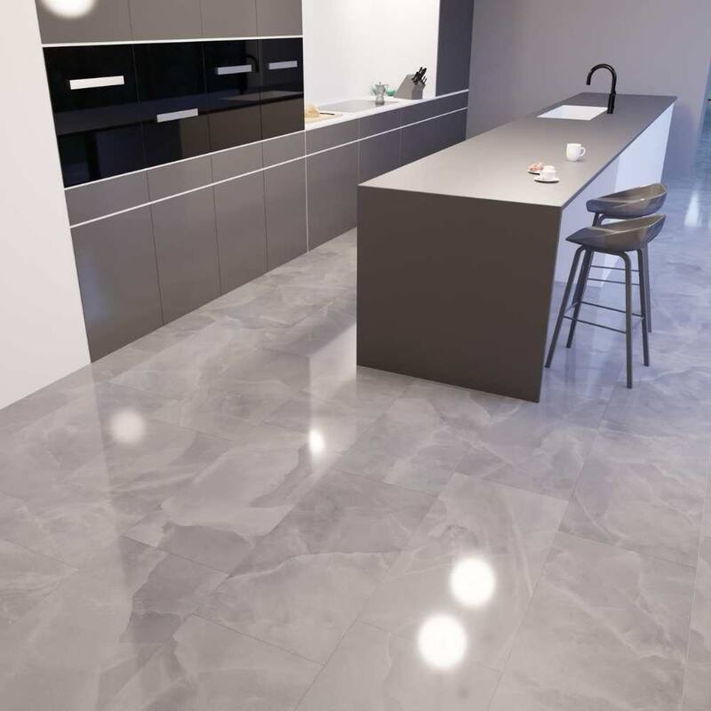 The Tile Life Geo Lust 12x24 Grey Porcelain Floor & Wall Tile