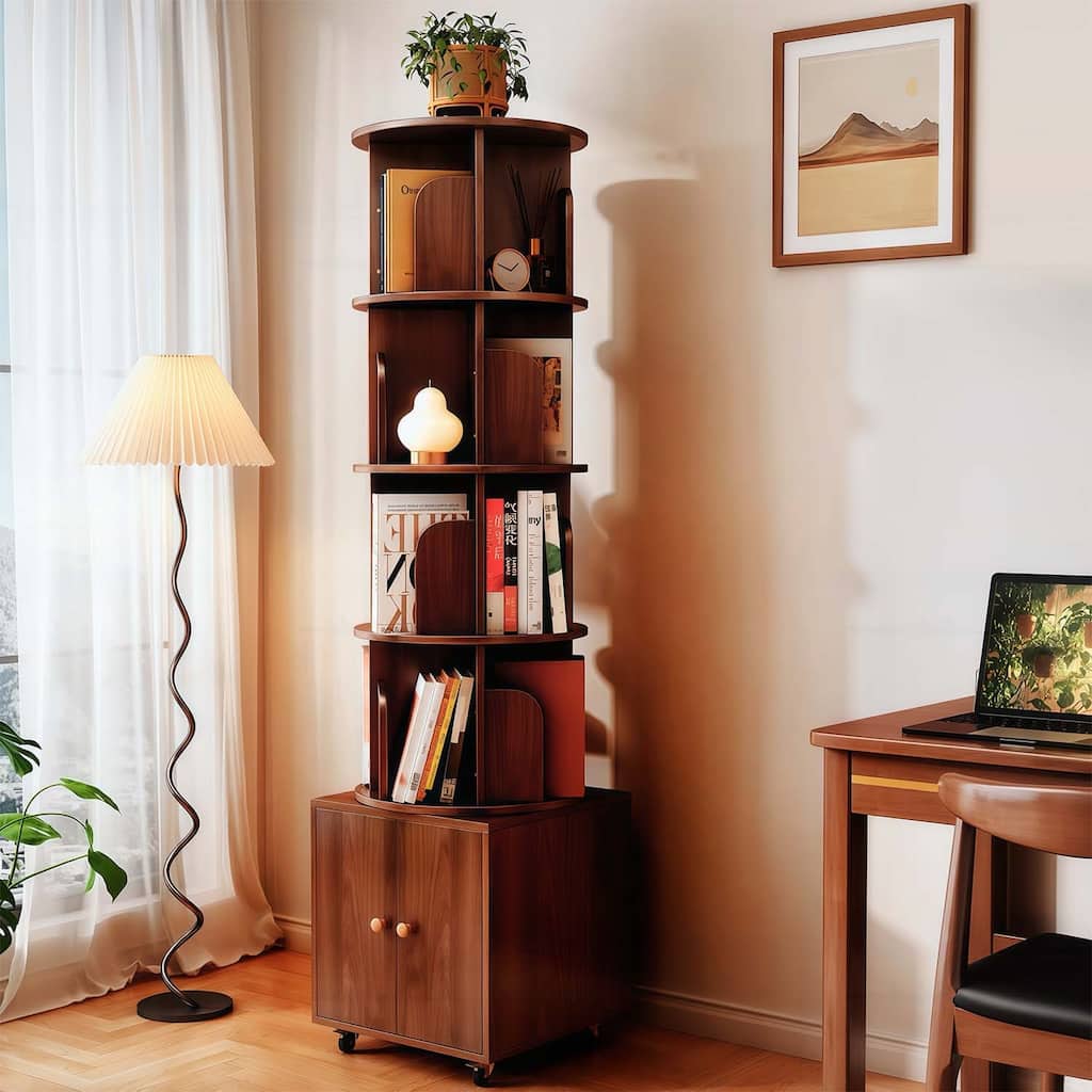 Rotating Bookshelf