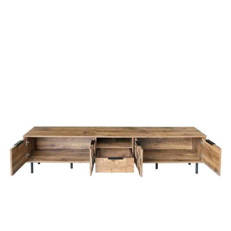 78" TV Stand for 85 75 65 Inch TV with Storage