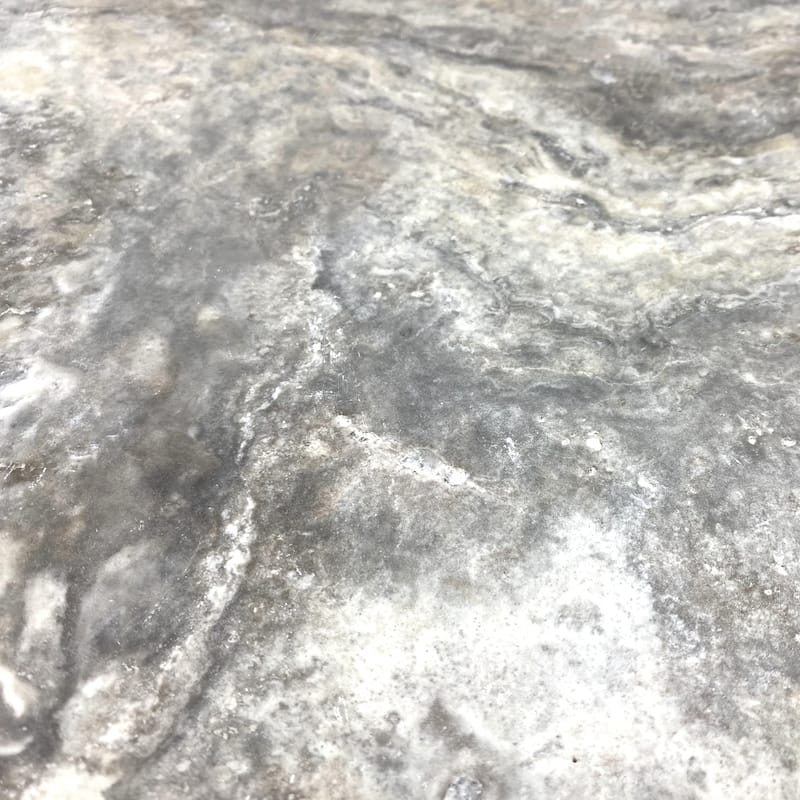 Argento Travertine 18 inch Corner Shelf