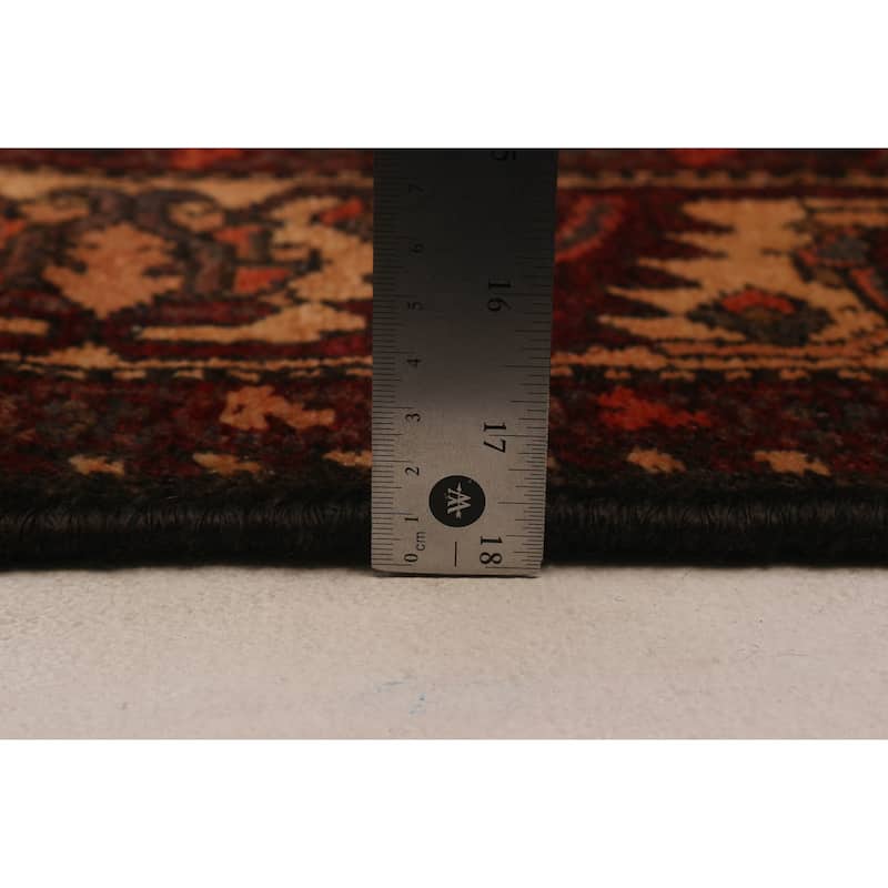 ECARPETGALLERY Hand-knotted Kayseri Vintage Red Wool Rug - 5'5 x 9'10