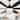 Bella Depot 60" Modern Large Ceiling Fan with LED Light and Remote DC Motor 6-speed Reversible for Living Room Bedroom.