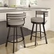 preview thumbnail 64 of 102, Amisco Browser Swivel Bar Stool