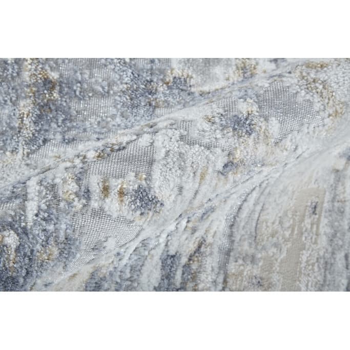 Wumi Power Loomed Distressed Abstract Area Rug By HomeRoots - 4' x 6'