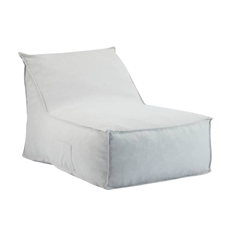 Christopher Knight Home- Carter Outdoor Fabric Bean Bag Lounge Chair