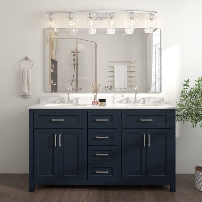 Acroma - 60'' Double Bathroom Vanity