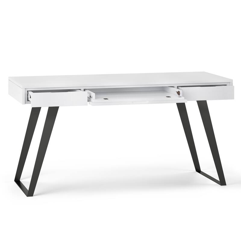 WYNDENHALL Mitchell Modern Industrial 54 inch Wide Desk