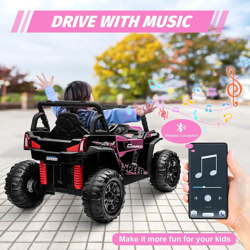 12V Kids Ride On Utv Truck Car w/Parent Remote Control