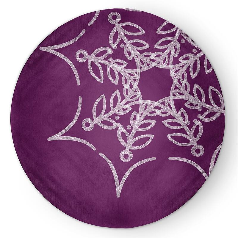 Web Art Halloween Design Chenille Area Rug