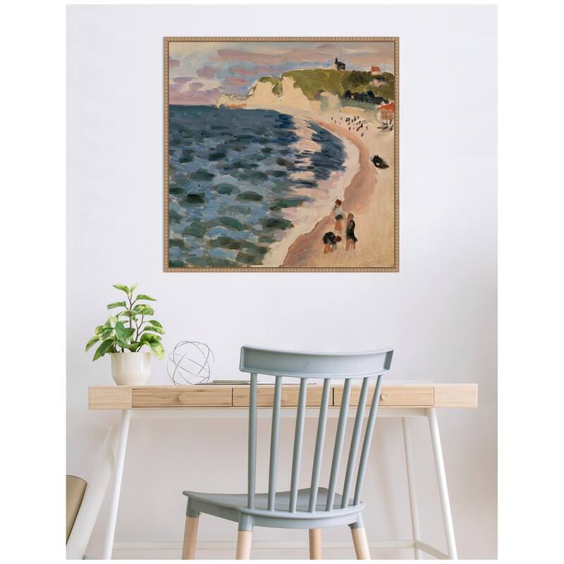 Kate and Laurel High Tide Pleine Mer 1920 Henri Mattise by Nostalgia Prints Framed Canvas Wall Art Print