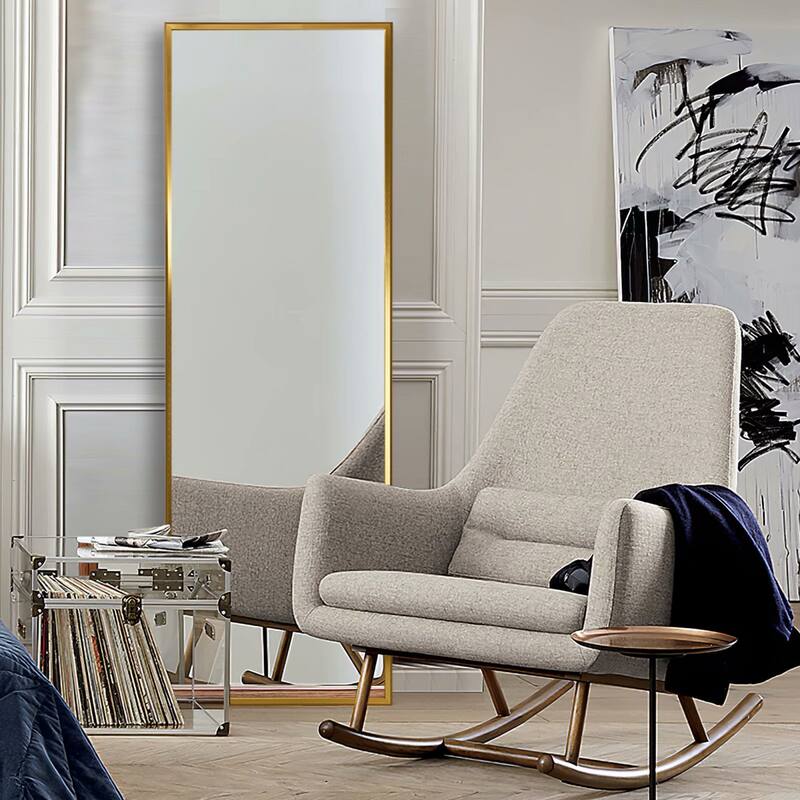 Carson Carrington Salmijarvi Wide Frame Full Length Floor Mirror