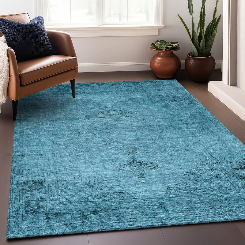 Premium Washable Super Soft Vintage Distressed Mayfield Rug