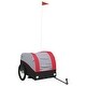 preview thumbnail 28 of 59, vidaXL Bike Trailer Kids Bicycle Cargo Wagon Buggy Carriage Cycle Trailer Iron