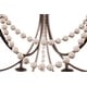 preview thumbnail 9 of 16, Farmhouse Bohemia Chic 6-light Wood Beaded Chandelier