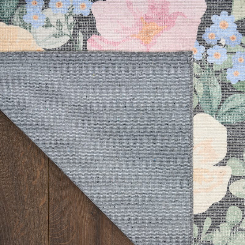 Nourison Botanical Washables Indoor only Floral Area Rug