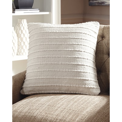 Signature Design by Ashley Theban White Pillow (Set of 4)