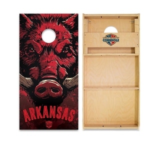 Arkansas Razorbacks Regulation 2x4 Cornhole Board Set