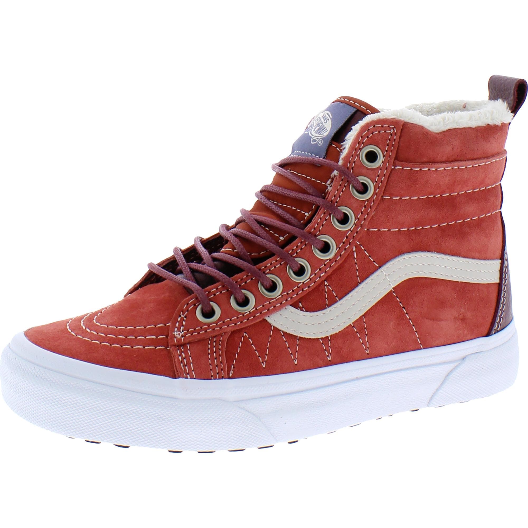 vans high tops with fur