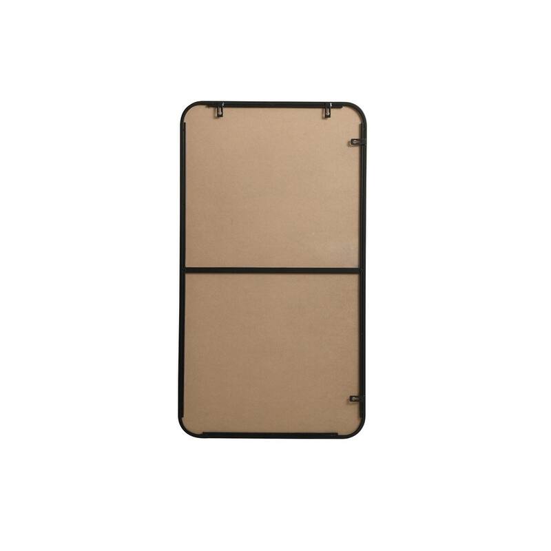 Ezra Soft Corner Metal Rectangular Mirror