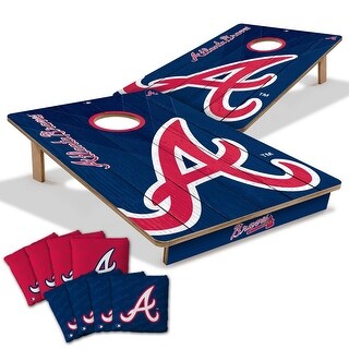 Atlanta Braves MLB Tailgate Cornhole Board Set
