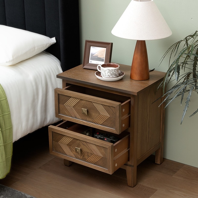 Modern Nightstand with Drawer