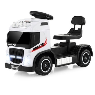 Gymax 6V Kids Electric Ride-on Truck Battery Powered Ride-on Toy w/