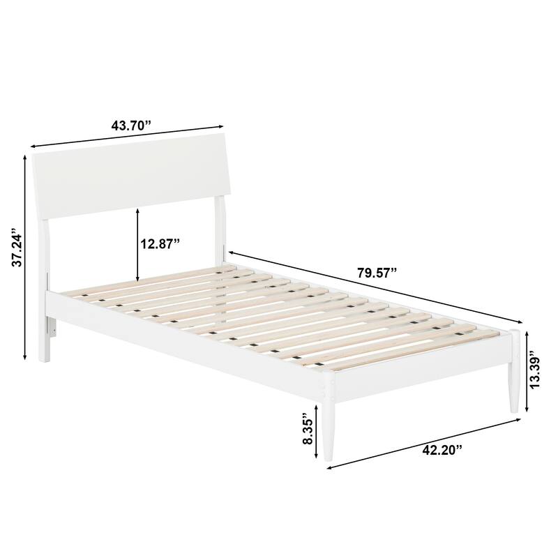 Bradford Platform Bed with Adjustable Headboard