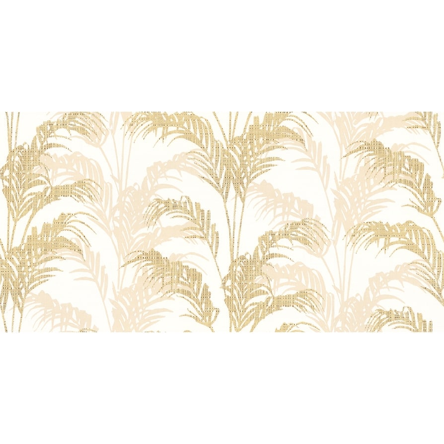 Advantage Rattan Gold Palm Wallpaper