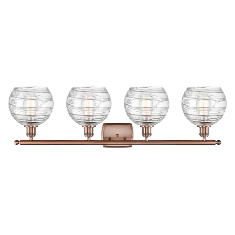 Innovations Lighting Deco Swirl 4 Light 36" Wide Bathroom Vanity Light