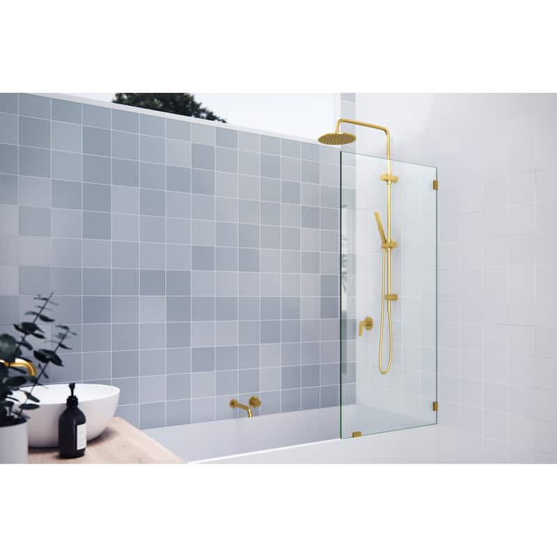 Glass Warehouse GW-BF-27.5 Vela 58-1/4" High x 27-1/2" Wide Shower