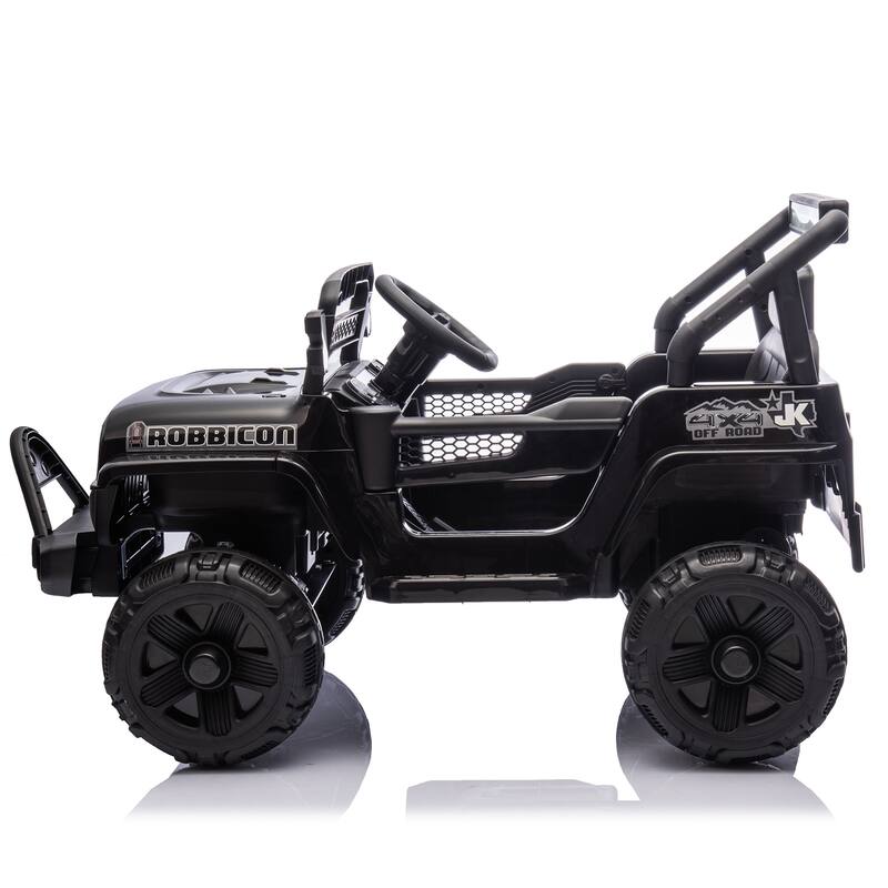 12V Ride-On Car for Kids 1-4 Years, Remote Control, Early Education, USB, MP3, and Bluetooth