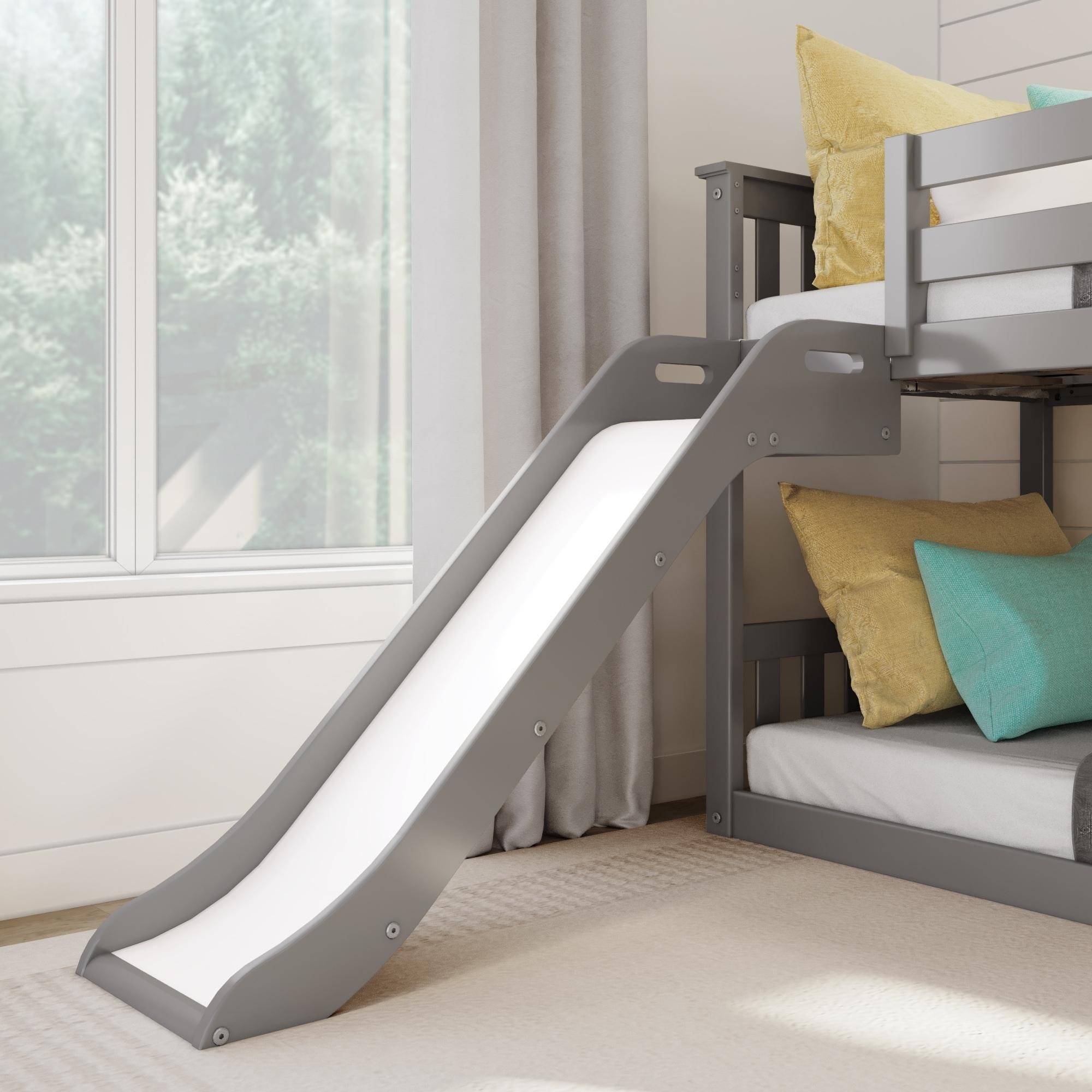 Max and Lily Classic Low Bunk with Stairs and Easy Slide On Sale