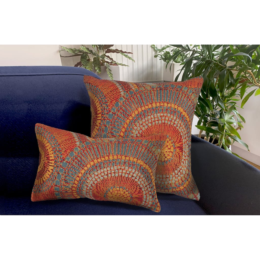 Liora Manne Marina Circles Indoor/Outdoor Pillow