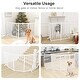 preview thumbnail 22 of 57, Wooden Freestanding Panels Pet Gate