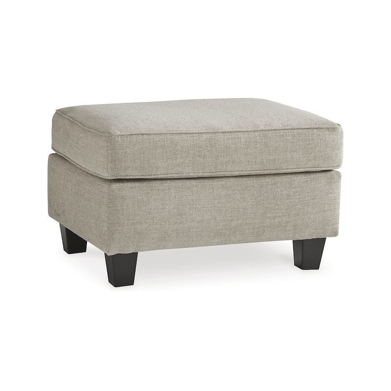 Signature Design by Ashley Abney Brown/Beige Ottoman