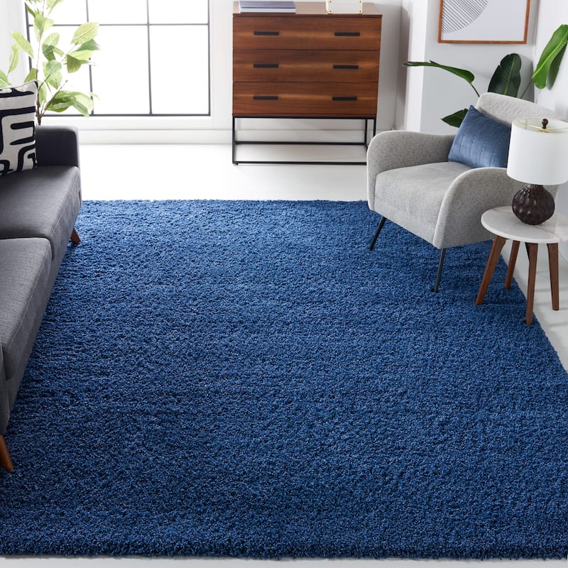SAFAVIEH Laguna Shag Verdiana Solid 2-inch Thick Rug