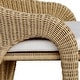 preview thumbnail 11 of 26, Uttermost Kavali Outdoor Wicker Stool