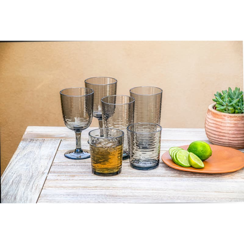 Abode Homewares Foundry Acrylic Wine Glass - 13.5 oz - Set of 6