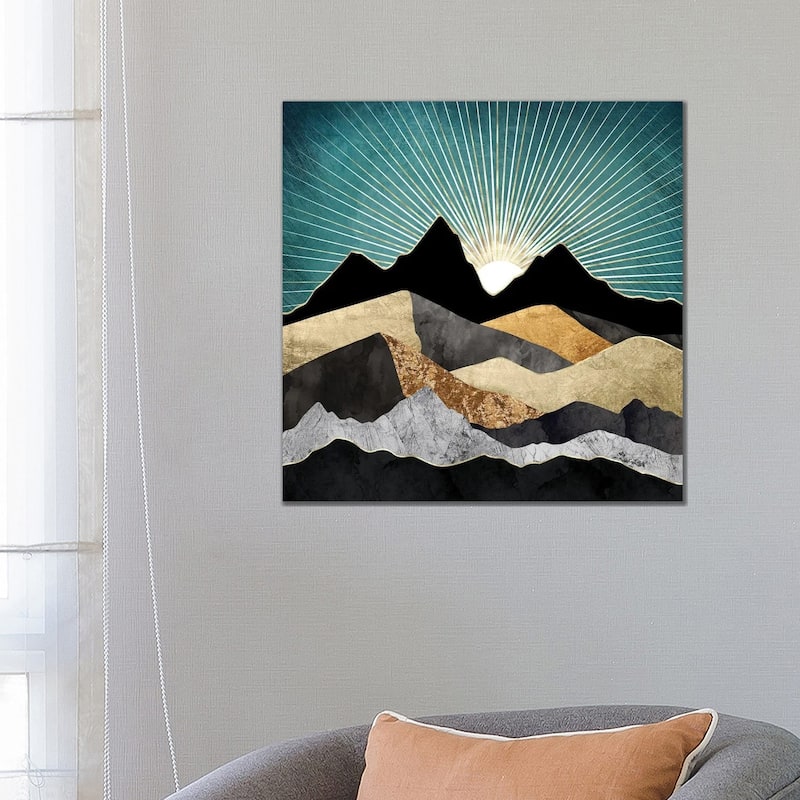 iCanvas "Metallic Daybreak" by SpaceFrog Designs Canvas Print - 26x26x1.5