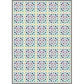 Button Area Rug Colored Button Outdoor/Indoor Vinyl Area Rug - Bed Bath & Beyond - 32702204