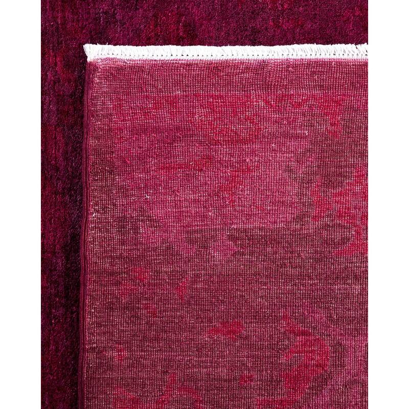 Vibrance One-of-a-Kind Hand-Knotted Area Rug - Red, 9' 3" x 9' 4" - 9' 3" x 9' 4"