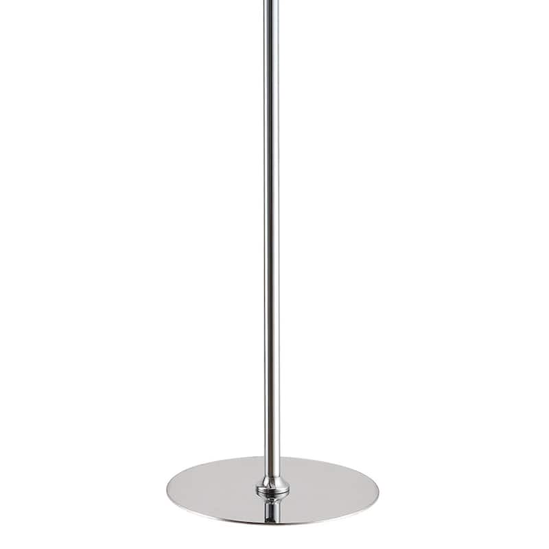 Ned 65.25" Integrated LED Metal Floor Lamp, Black by JONATHAN Y - 65.25" H x 33.5" W x 9.75" D