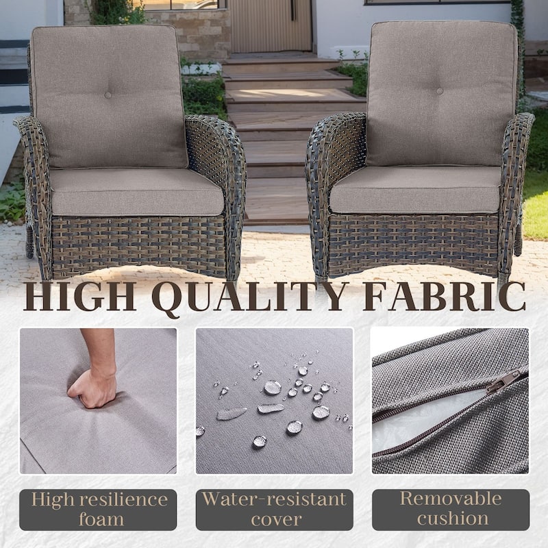 Outdoor Sectional Sofa with Cushion Funiture Set