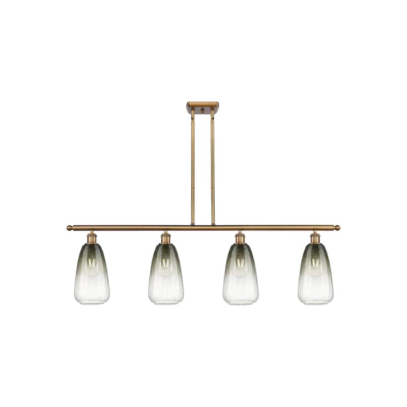 Innovations Lighting Endless Possibilities Ballston - Brookhaven Almond - 4 Light 48" Stem Hung Island Light