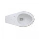preview thumbnail 2 of 6, Elongated Bathroom Toilet Bowl White Vitreous China for High-tank Toilets Renovators Supply