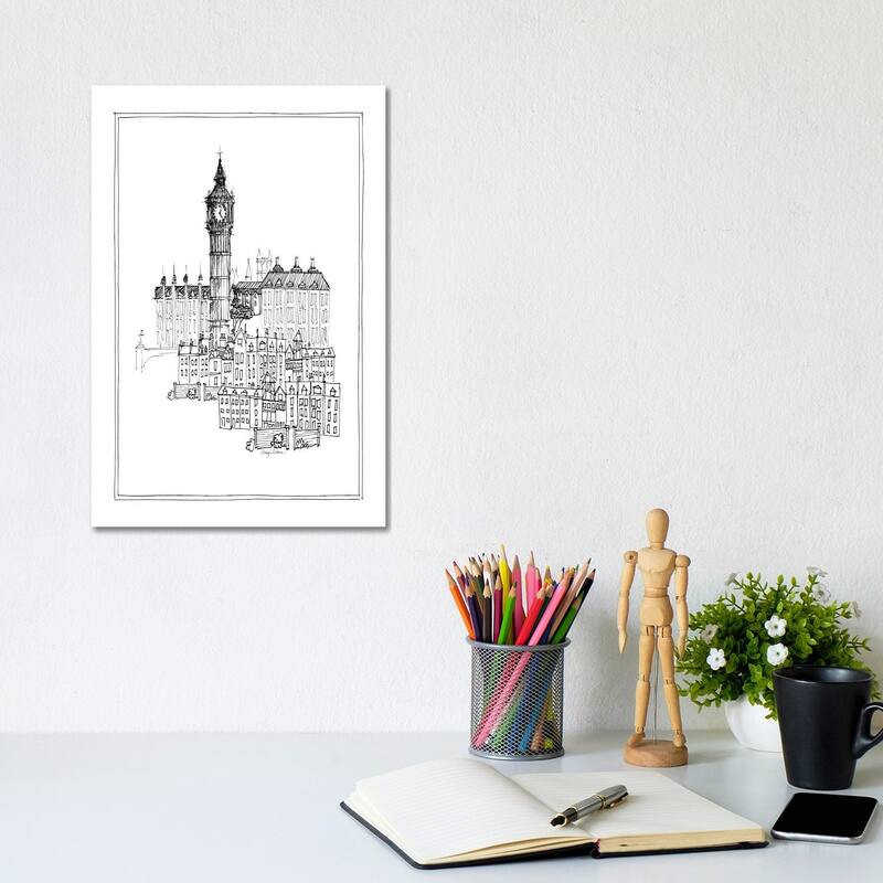 iCanvas "Big Ben" by Avery Tillmon Canvas Print - 12x8x0.75