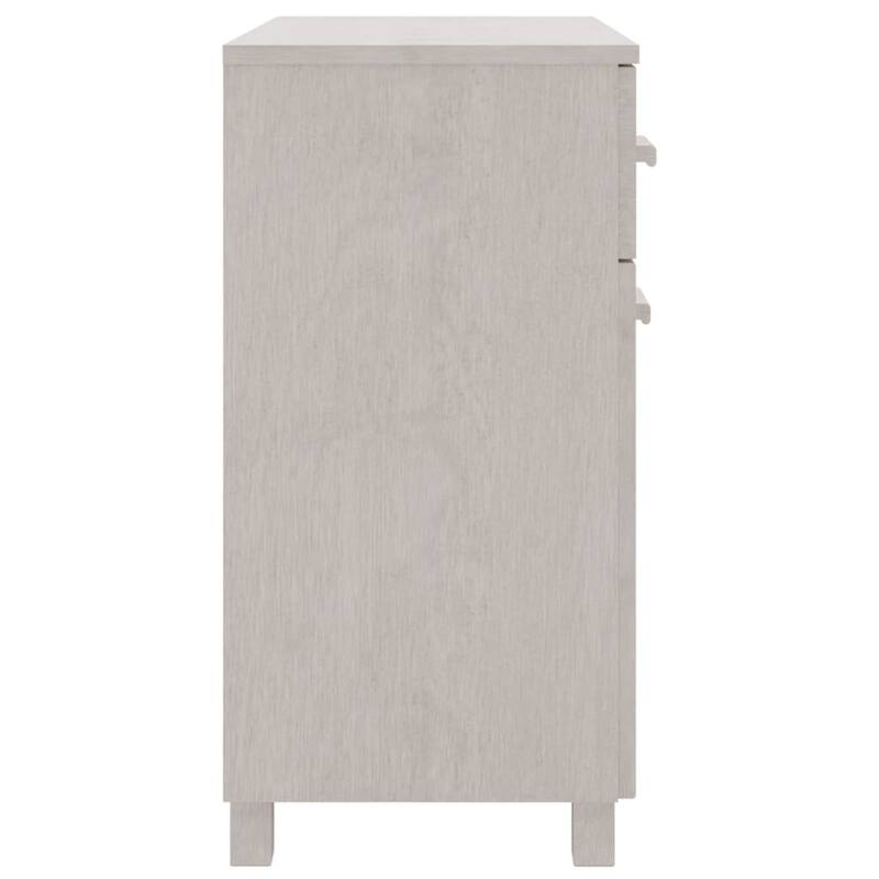 vidaXL Sideboard Buffet Console Cabinet with Storage HAMAR Solid Wood Pine - 31.1"x15.7"x31.5"