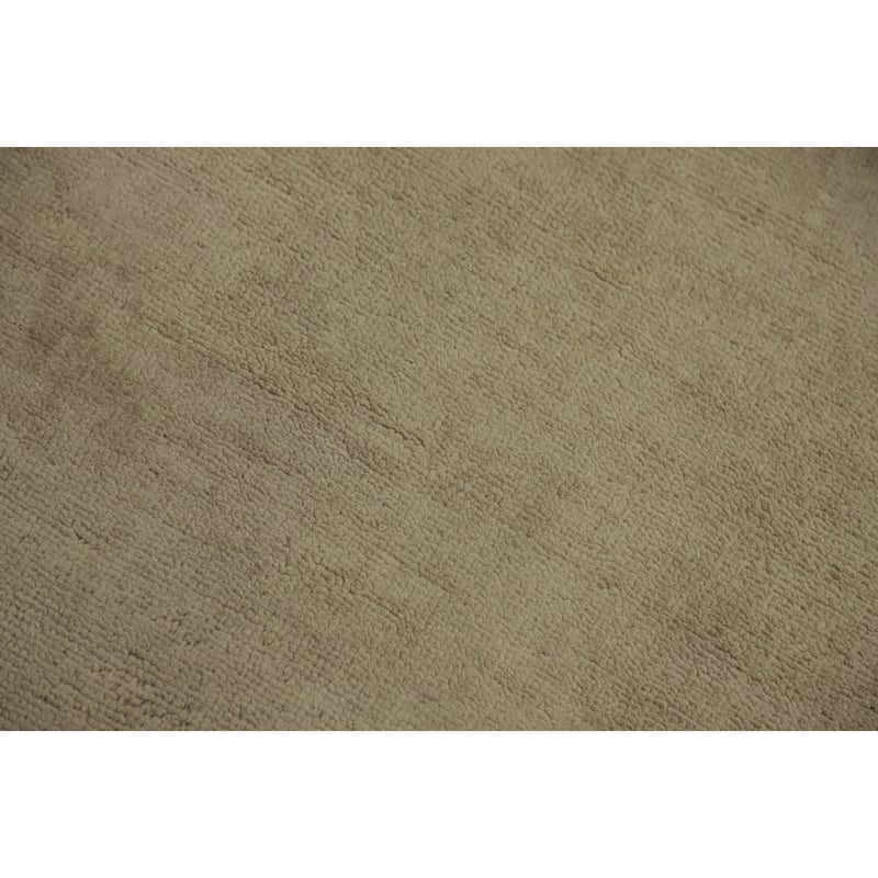 Vegetable Dye Solid Gabbeh Modern Area Rug Handmade Wool Carpet - 13' 1'' X 9' 11''