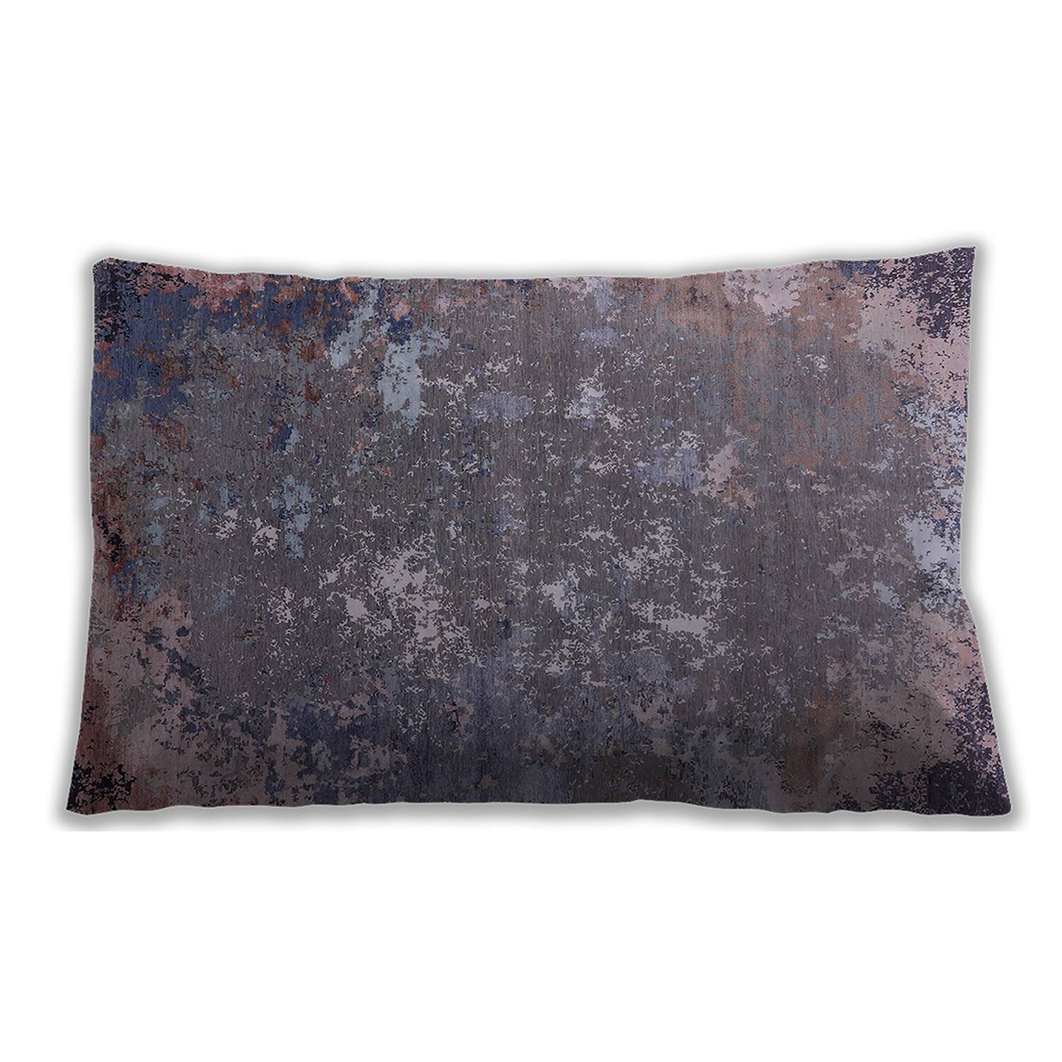 Ahgly Company MidCentury Modern IndoorOutdoor Grape Purple Lumbar Throw Pillow Bed Bath